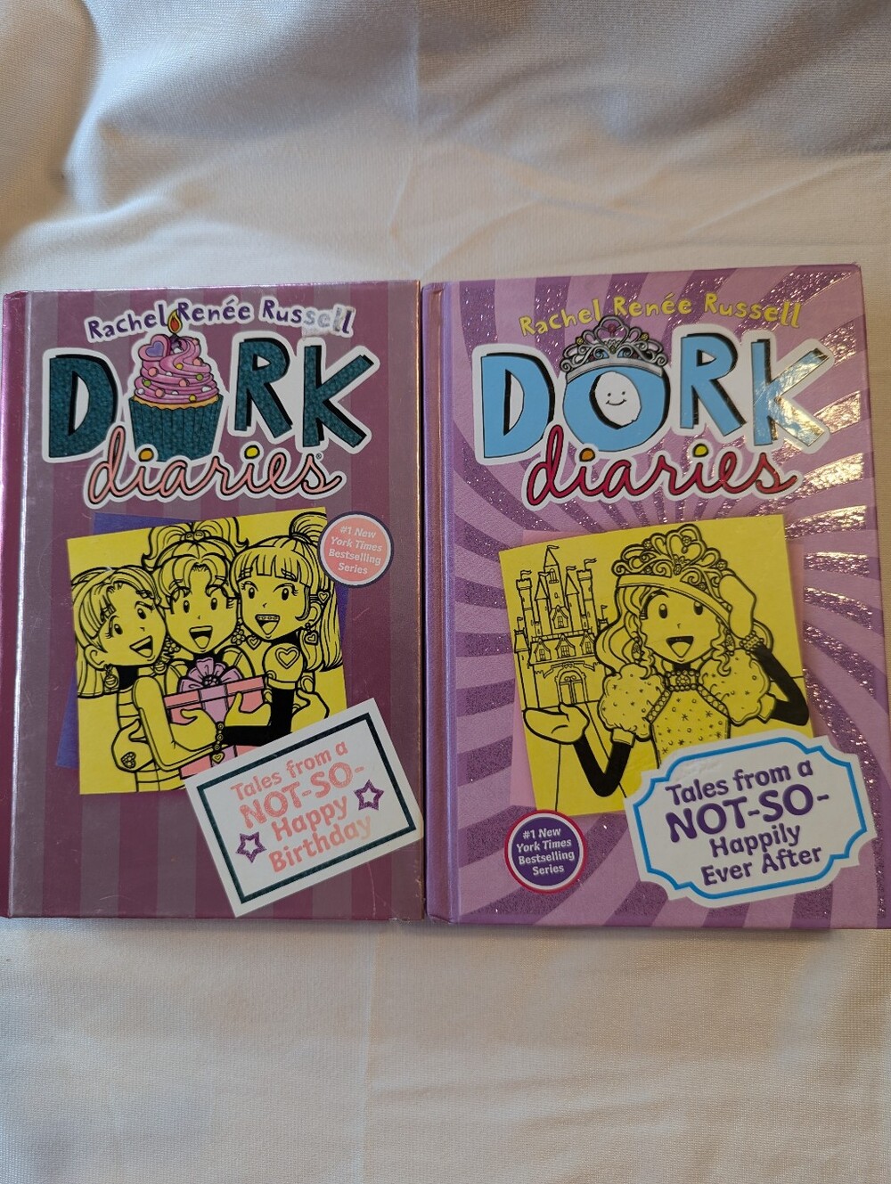 Dork Diaries Book #8 & # 13 By Rachel Renee Russell Set Of 2 Books